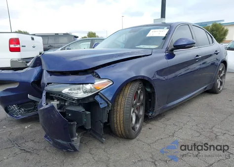 2017 Alfa Romeo Giulia Ti Rwd from USA, damaged, VIN ZARFAECN0H7543627